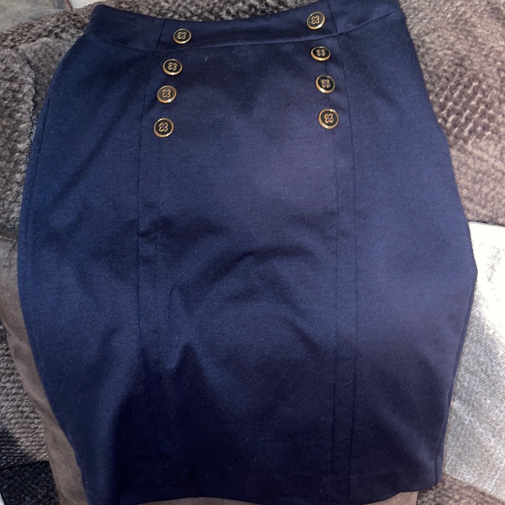 MIDI skirt, Navy Blue!